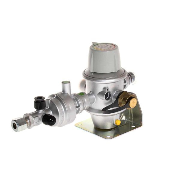 Truma DuoControl Mk1 Gas Regulator with Crash Safe (Vertical / 8mm)