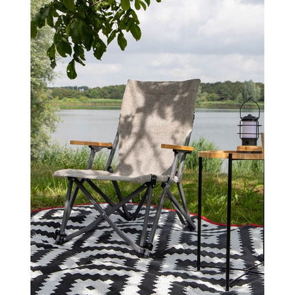 Bo-Camp Urban Collection Folding Chair Chelsea Grey