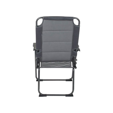 Bo-Camp Chair Copa Rio Air XL Padded Aluminium Grey