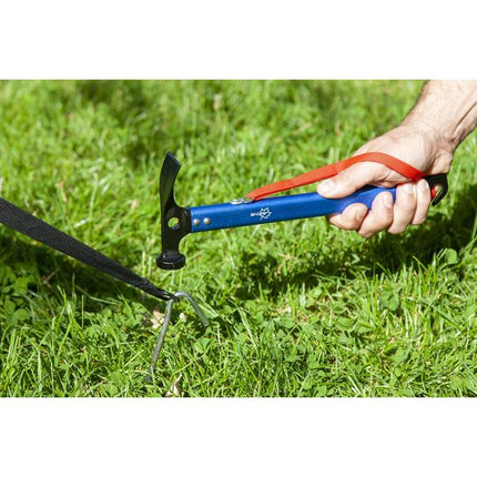 Bo-Camp Hammer Steel/Aluminium with Peg Lifter