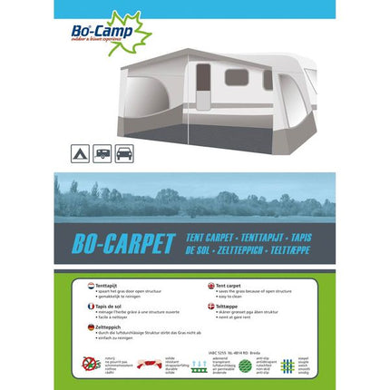 Bo-Camp Tent Carpet Bo-Carpet Grey 3x2.5 Metres