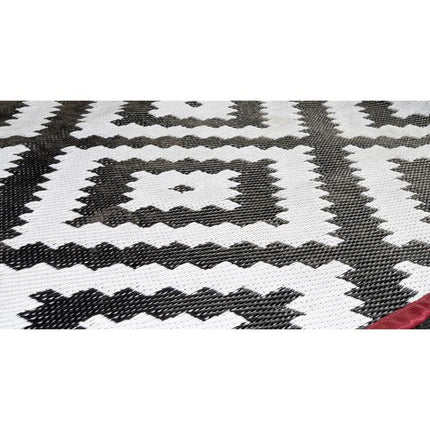 Bo-Camp Urban Collection Chill Mat Lewisham Black/White L
