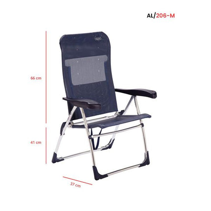 Crespo Beach Chair AL/206 Dark Blue