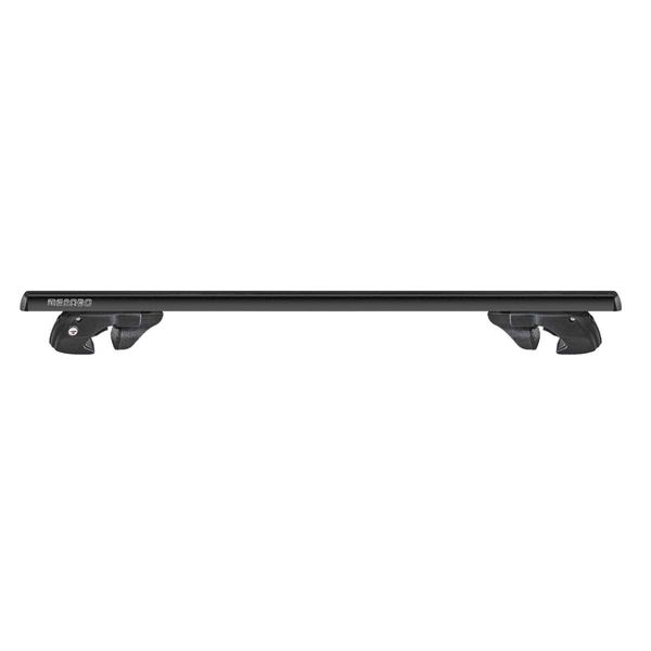 Menabo Shermon Black Raised Rail Roof Bar 1180mm (90kg Max.)