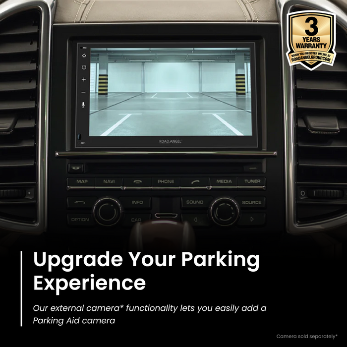 Road Angel Car Stereo Car Play/Android Auto, DAB+