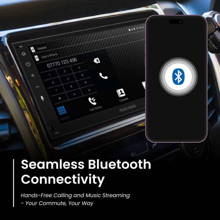 Road Angel Car Stereo Car Play/Android Auto, DAB+