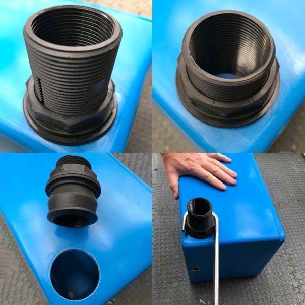 QJ KwiQ Fit Water Outlet Fitting 1 1/2" Male to 1 1/4" Female BSP
