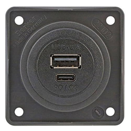 Berker USB A & C 12V Charging Socket