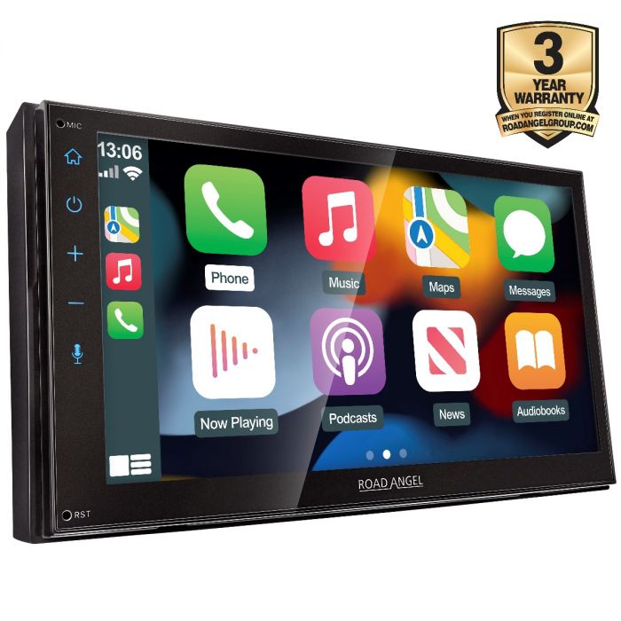 Road Angel Car Stereo Car Play/Android Auto, DAB+