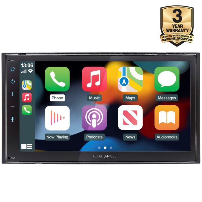 Road Angel Car Stereo Car Play/Android Auto, DAB+