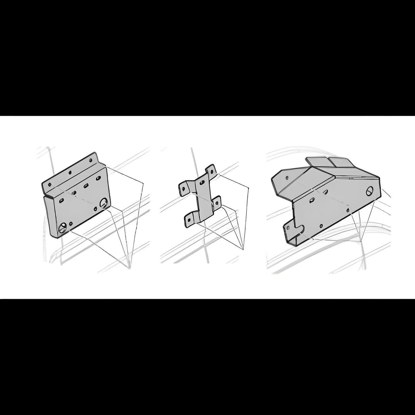 Thule Omnistor Awning Wall Adapter For Ford Transit , High Roof H3 2014