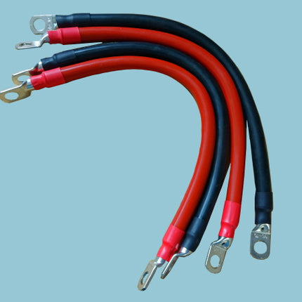 Flexible Battery Cables - 40sq Custom Made with Lugs