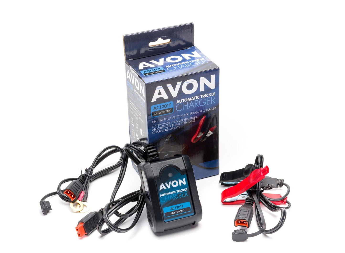 AVON Smart Trickle Charger 12V 1Amp Plug Top Style