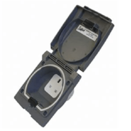 Bullfinch Electric Outlet - Grey