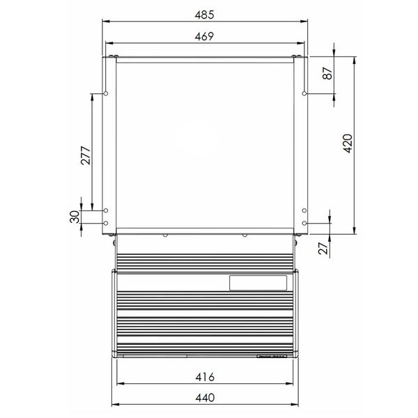 Electric Single Step Sliding Motion 440mm - Letang Auto Electrical Vehicle Parts