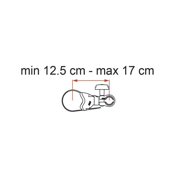 Fiamma Bike-Block Pro 1 Deep Black (04133H01A) - Letang Auto Electrical Vehicle Parts