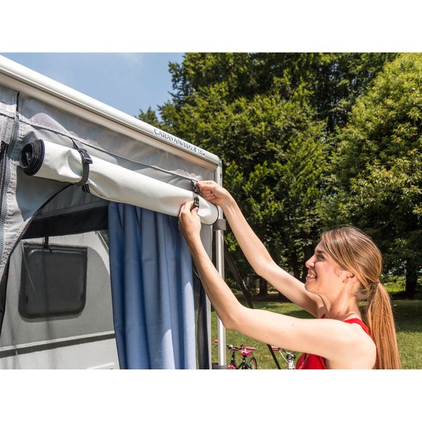 Fiamma Caravanstore Zip Top XL 310 Royal Blue Fabric - Letang Auto Electrical Vehicle Parts