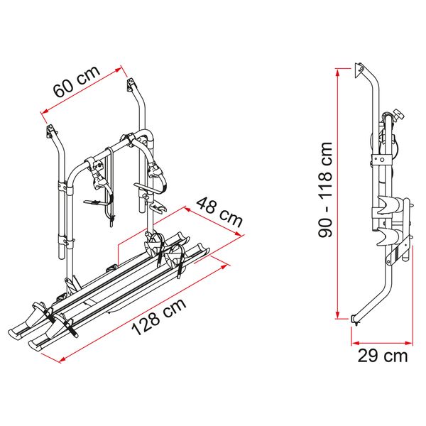 Fiamma Carry-Bike 200D - Letang Auto Electrical Vehicle Parts
