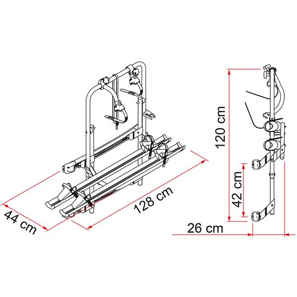 Fiamma Carry-Bike 200DJ Sprinter 06/2006 On - Letang Auto Electrical Vehicle Parts