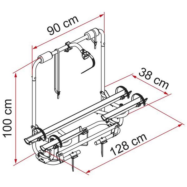 Fiamma Carry-Bike Caravan XL A Pro 200 (02096-32-) - Letang Auto Electrical Vehicle Parts