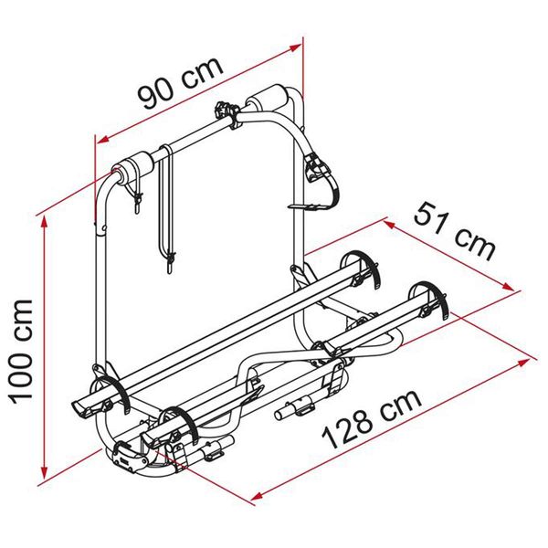 Fiamma Carry-Bike Caravan XL A Pro 300 (02096-91-) - Letang Auto Electrical Vehicle Parts