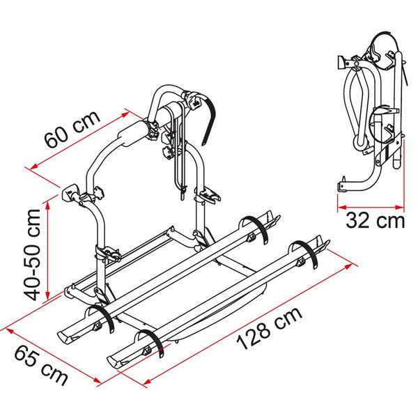Fiamma Carry-Bike CL Black - Letang Auto Electrical Vehicle Parts
