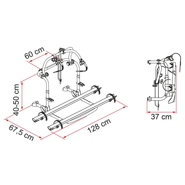 Fiamma Carry-Bike Pro C Knaus - Eifelland - Letang Auto Electrical Vehicle Parts
