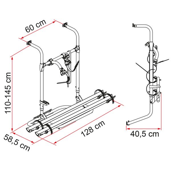 Fiamma Carry-Bike Simple Plus 200 - Letang Auto Electrical Vehicle Parts