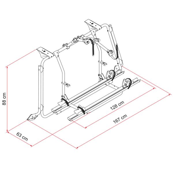 Fiamma Carry-Bike VW T5 Pro - Letang Auto Electrical Vehicle Parts