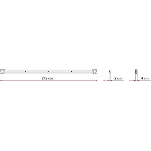 Fiamma Fixing Bar Carry-Bike - Letang Auto Electrical Vehicle Parts