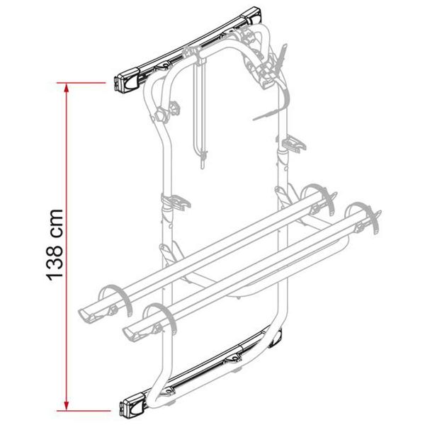 Fiamma Kit Bars DJ Sprinter >06/Crafter >06 <16 Deep Black (08754-02A) - Letang Auto Electrical Vehicle Parts