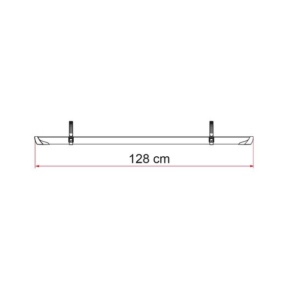 Fiamma Rail Plus Bike Rail in Deep Black (98656M567) - Letang Auto Electrical Vehicle Parts