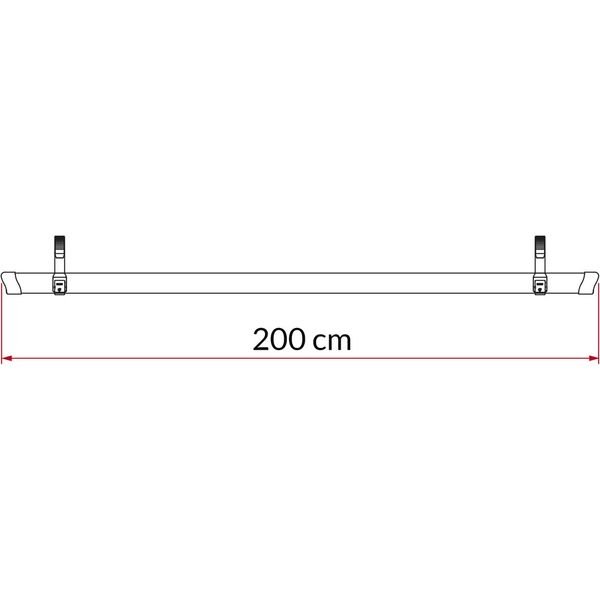 Fiamma Rail Quick 200 Red - Letang Auto Electrical Vehicle Parts