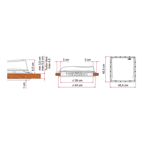 Fiamma Rooflight Vent Crystal - Letang Auto Electrical Vehicle Parts