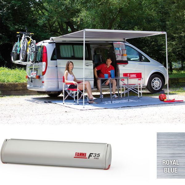 Fiamma Titanium F35 Pro 270 Royal Grey Fabric - Letang Auto Electrical Vehicle Parts