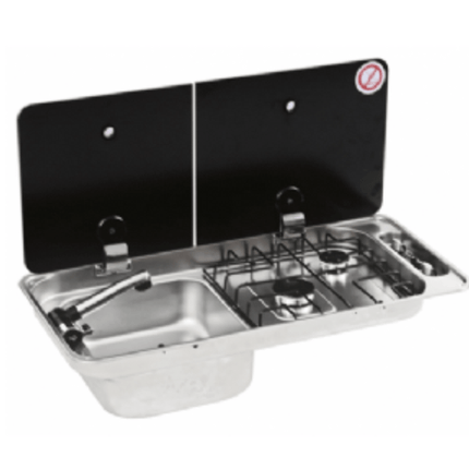 FL1402 2 Burner Combi Unit LH Sink - Letang Auto Electrical Vehicle Parts