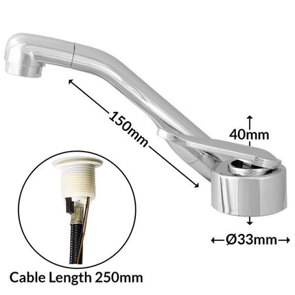 Florenz Chrome Cold Water Tap - Letang Auto Electrical Vehicle Parts