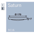 Frilight Saturn Ceiling Lights S2 LED (425MD) - Letang Auto Electrical Vehicle Parts