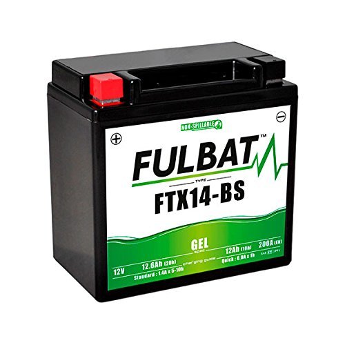 FULBAT FTX14-BS-GEL Motorcycle battery 12V 12Ah Sealed - Letang Auto Electrical Vehicle Parts