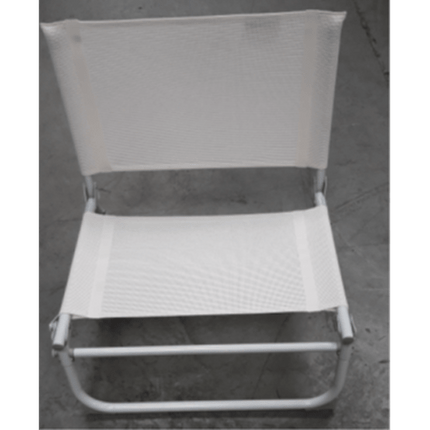 Lido Beach Chair- White - Letang Auto Electrical Vehicle Parts