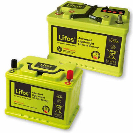 Lifos 105 Lithium leisure Battery advanced Lightweight 105AH LB0105 - Letang Auto Electrical Vehicle Parts