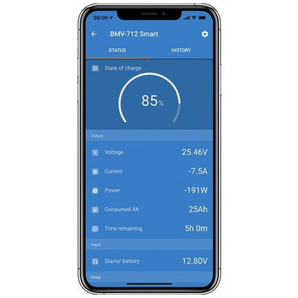 Victron Energy BMV-712 Smart Battery Monitor - Bluetooth Connection - Letang Auto Electrical Vehicle Parts
