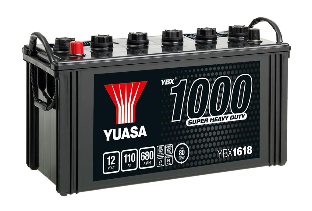 Yuasa YBX1618 12V 110Ah 680A Super Heavy Duty Commercial Vehicle Battery - Letang Auto Electrical Vehicle Parts