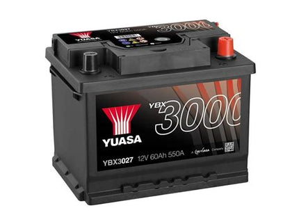 Yuasa YBX3027 car battery sealed - Letang Auto Electrical Vehicle Parts