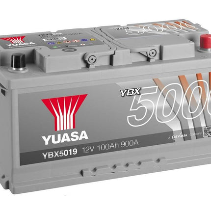 Yuasa YBX5019 Silver high performance 12V 100AH 900CCA - Letang Auto Electrical Vehicle Parts