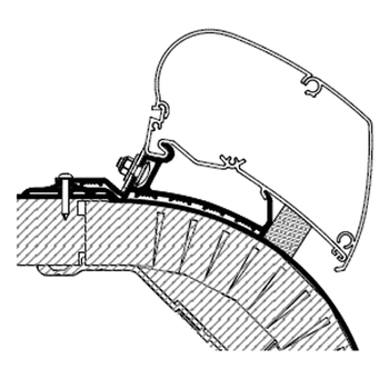 Thule Adapters For Roof Mounting - Manufacturer Motorhome