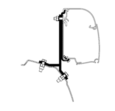 Thule Adapters For Wall Wall Mounting - Compact Van