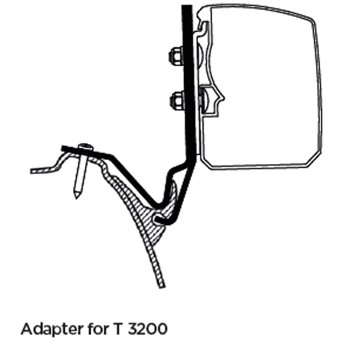 Thule Omnister Awning Adapters for 3200