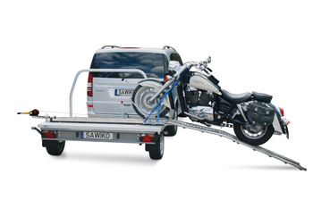 Motorcycle Transport - Van - TowBar - MotorHome Garage - Sawiko