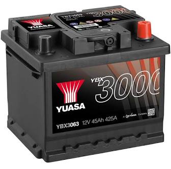 YUASA AUTOMOTIVE BATTERIES YBX3000 SMF - Letang Auto Electrical Vehicle Parts 